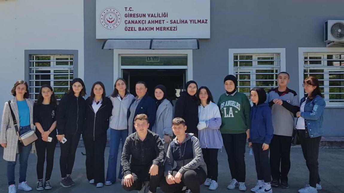 ÇEDES Kapsamında Çanakçı Ahmet Saliha Yılmaz Bakım Merkezine Ziyaret Yapıldı